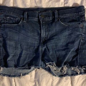 Free People jean shorts. Size 10.